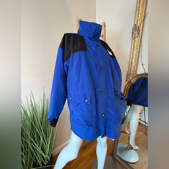 The North Face Gore-Tex Blue Mountain Guide Ski Winter Parka XL VINTAGE 90's - Picture 6 of 15